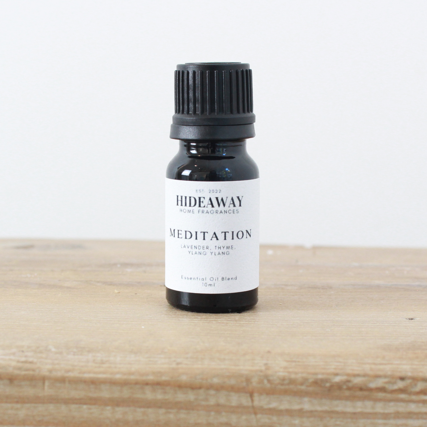 10ml Meditation Essential Oil Blend to promote mental clarity and inner peace - Hideaway Home Fragrances