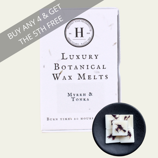 Myrrh & Tonka Soy Wax Melts - Hideaway Home Fragrances