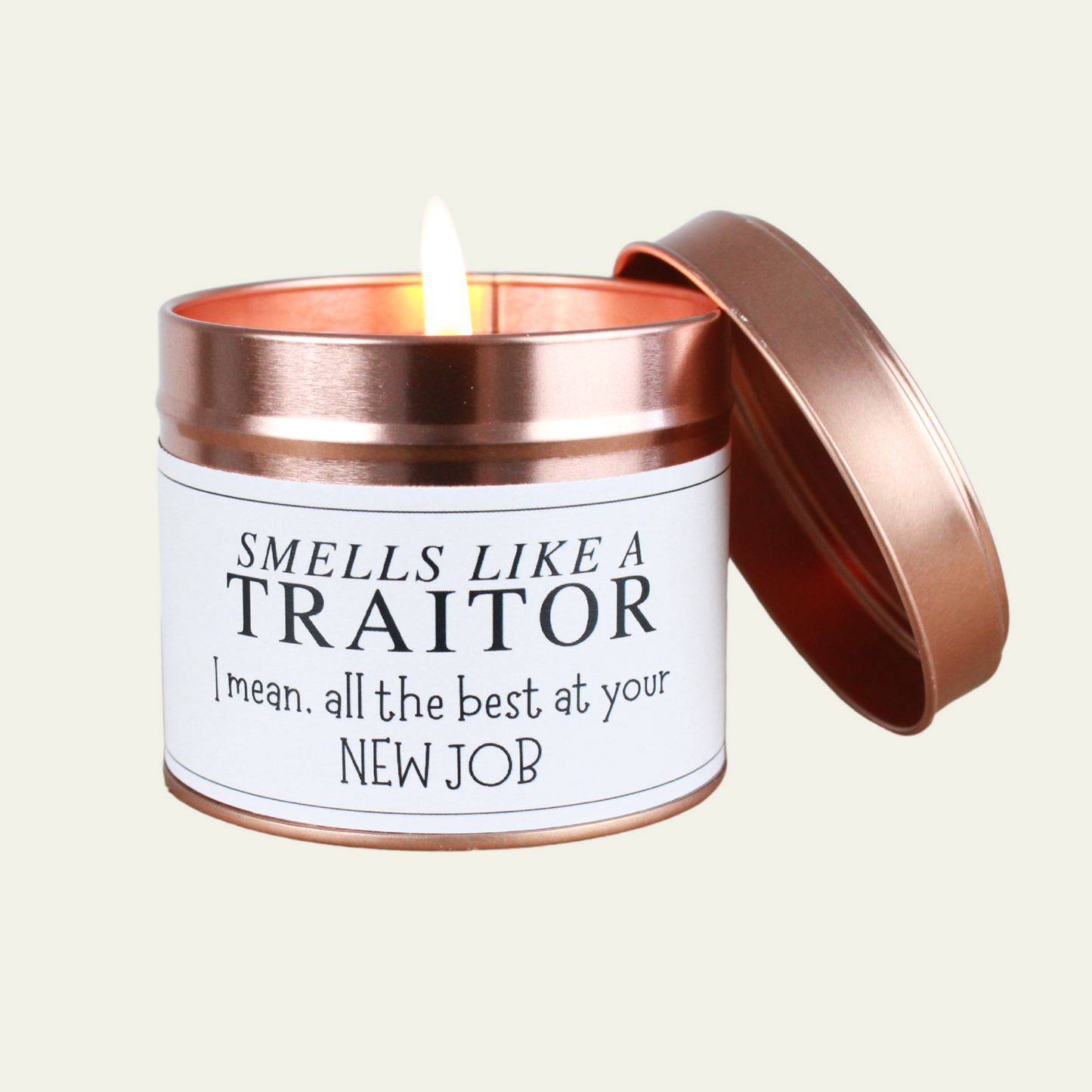 New Job Candle Gift Smells Like a Traitor - Hideaway Home Fragrances