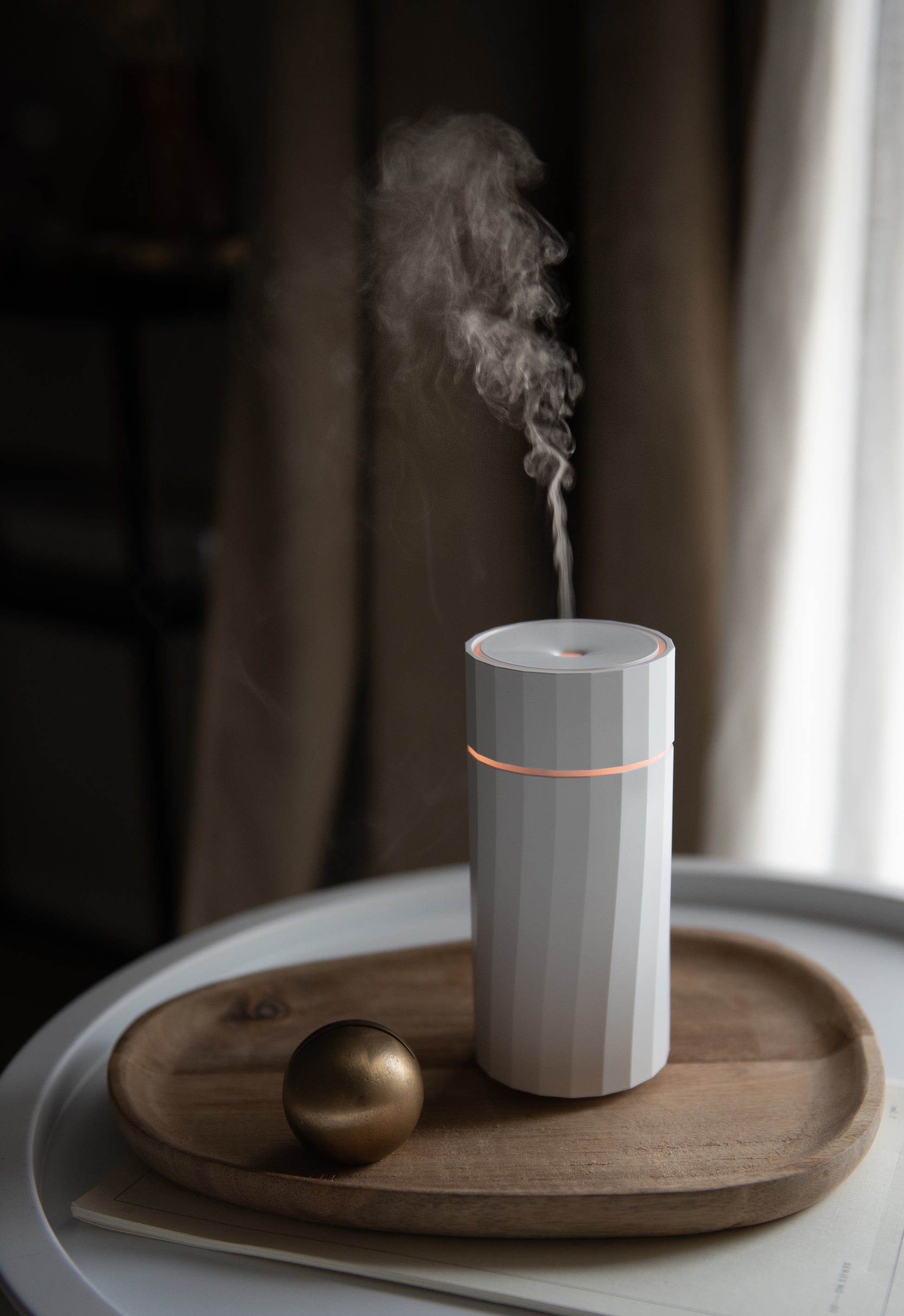 Sleek, rechargeable, and wireless: The Nomad Diffuser enhances your space with refreshing aromatherapy - Hideaway Home Fragrances