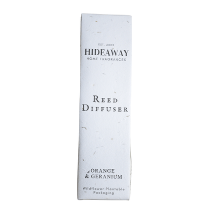 Reed Diffuser to energise and balance your environment with calming scents - Hideaway Home Fragrances