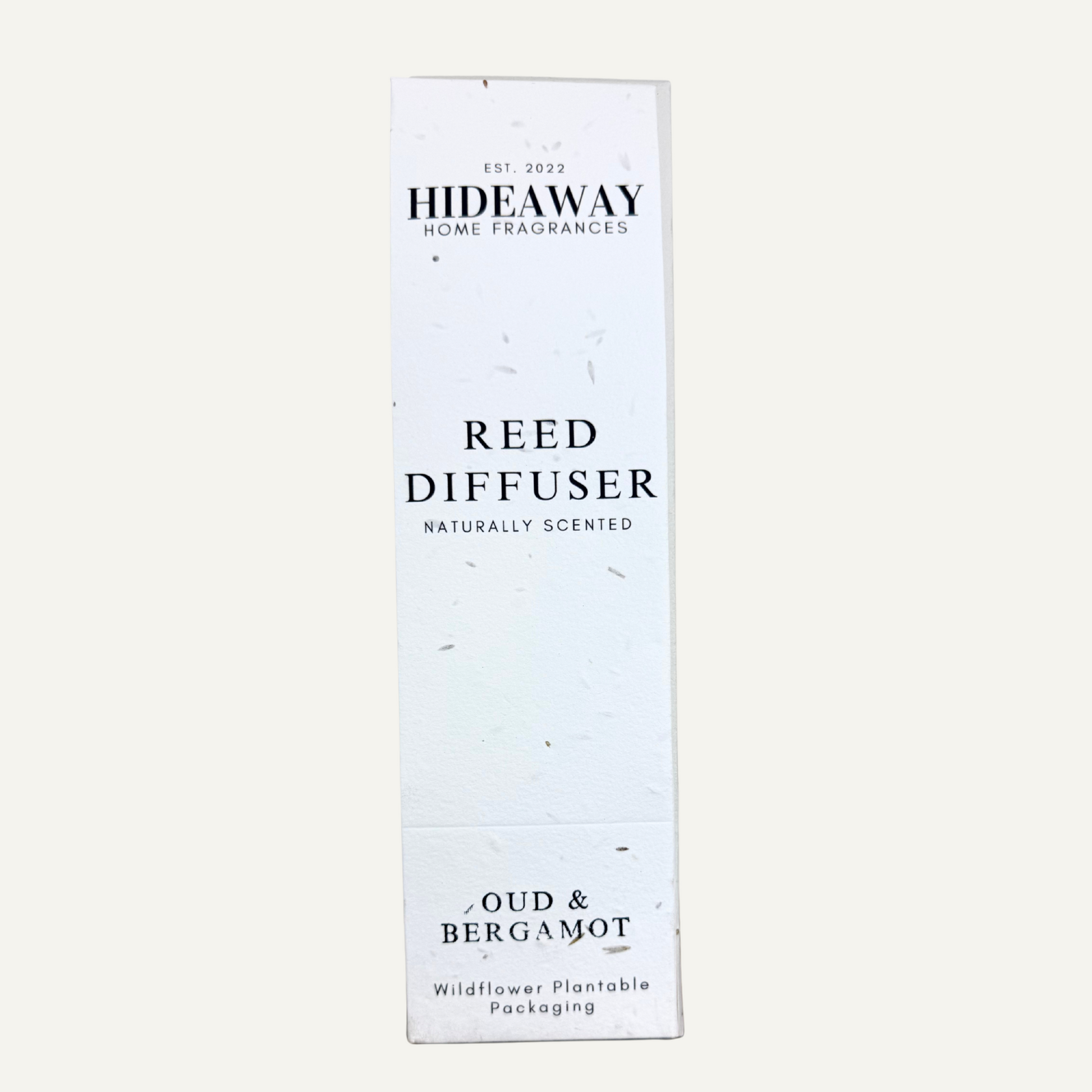Eastern-inspired reed diffuser blending citrus, spice, and smoky oud aroma - Hideaway Home Fragrances