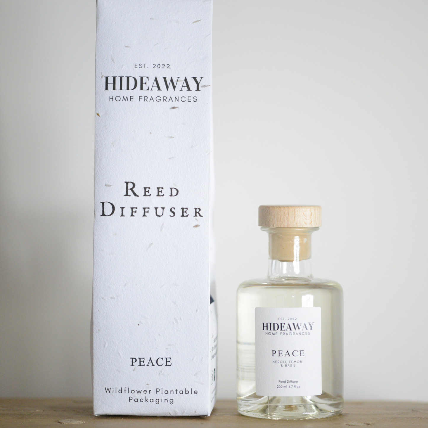 Reed Diffuser to promote inner peace and energise your space - Hideaway Home Fragrances