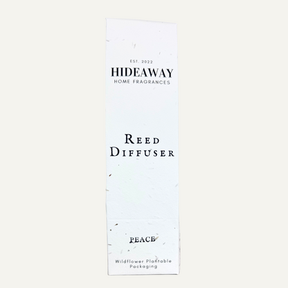 Citrus and herbal aromatherapy reed diffuser to create a peaceful space – Hideaway Home Fragrances