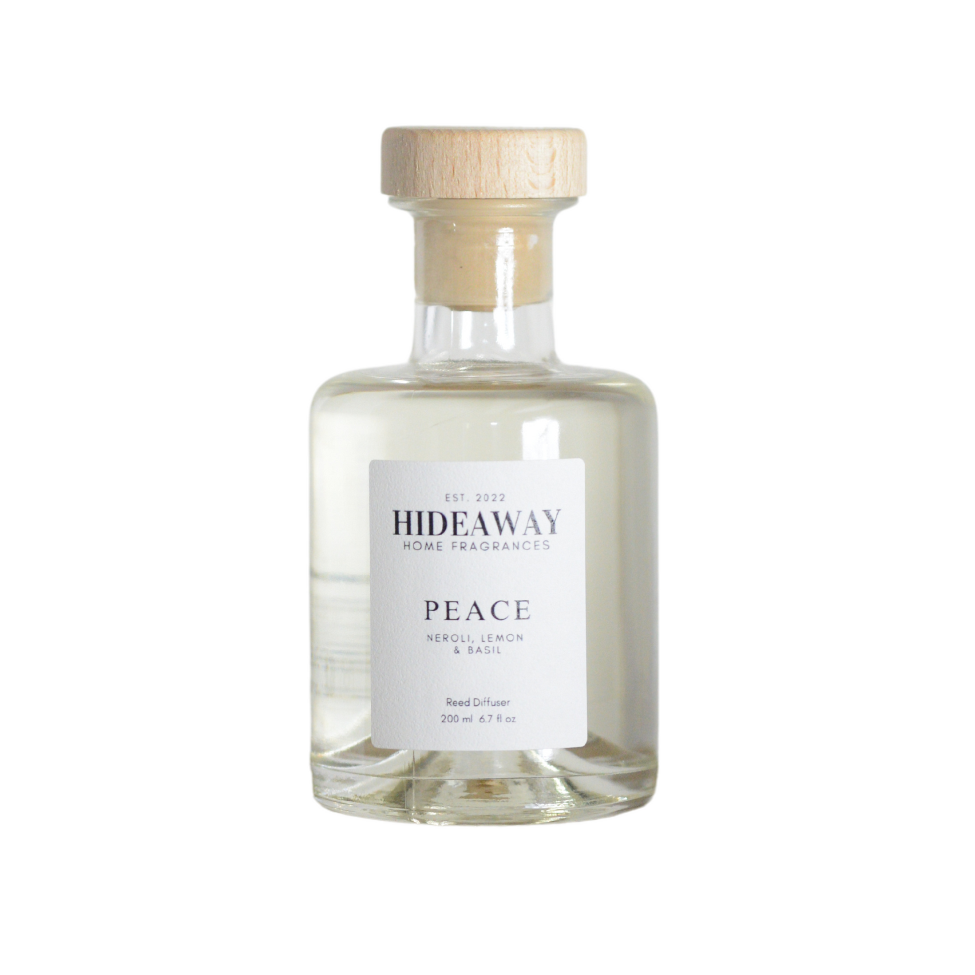 Peace Reed Diffuser to soothe your mind and uplift your soul - Hideaway Home Fragrances