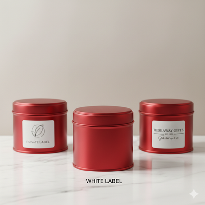 White Label Luxury Soy Tinned Candle