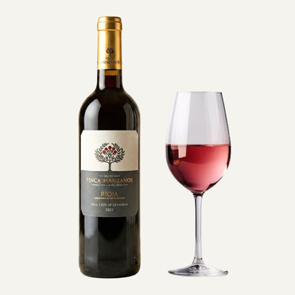 Finca Manzanos Rioja 75cl, Spanish red wine with rich fruit flavours and a smooth, heritage-led finish