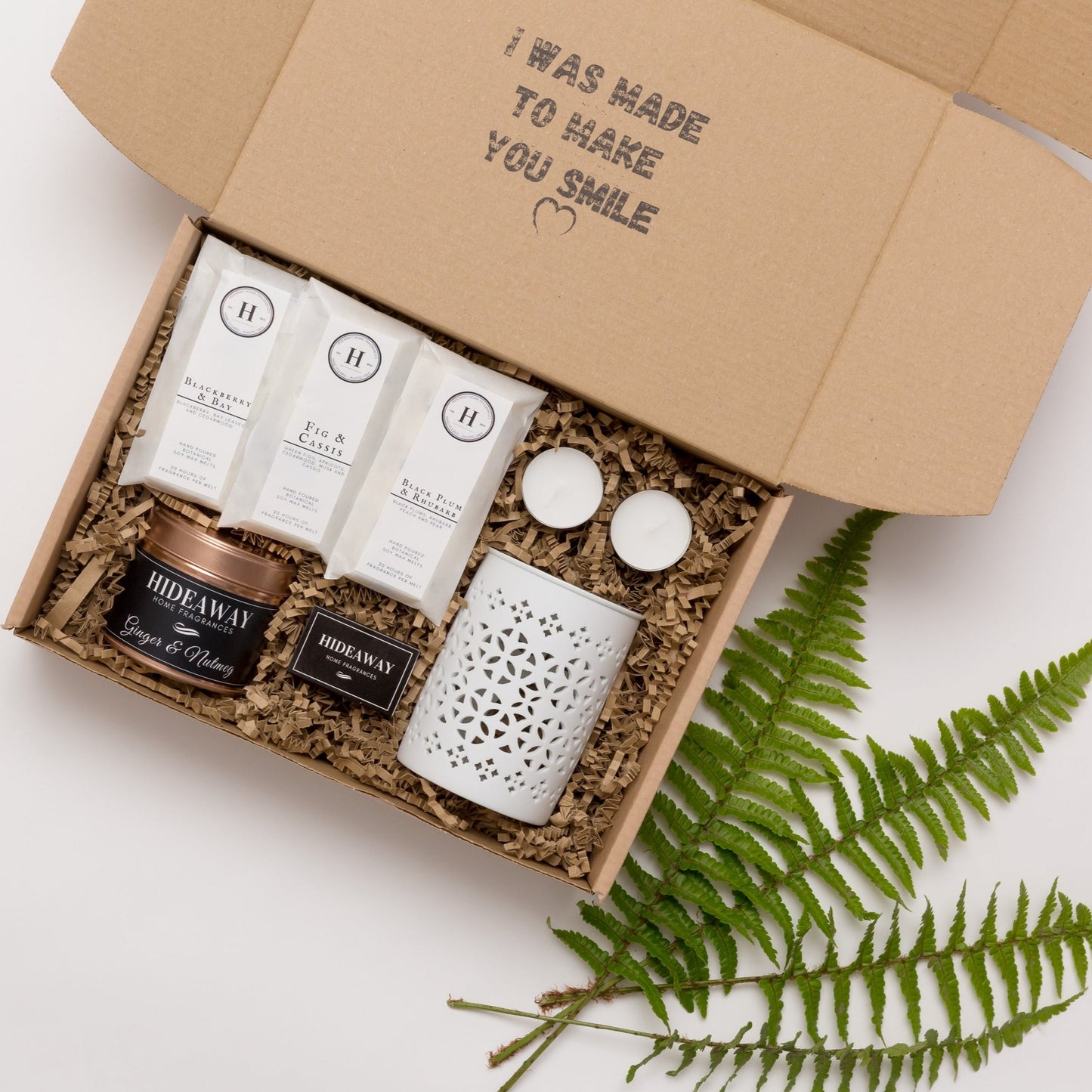 Relaxing Home Sustainable Gift Box - Hideaway Home Fragrances