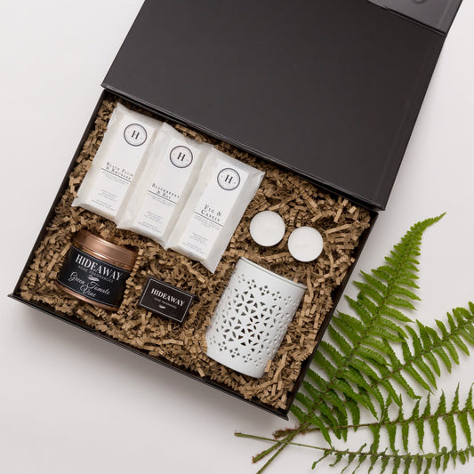 Relaxing Home Sustainable Luxury Gift Box - Hideaway Home Fragrances