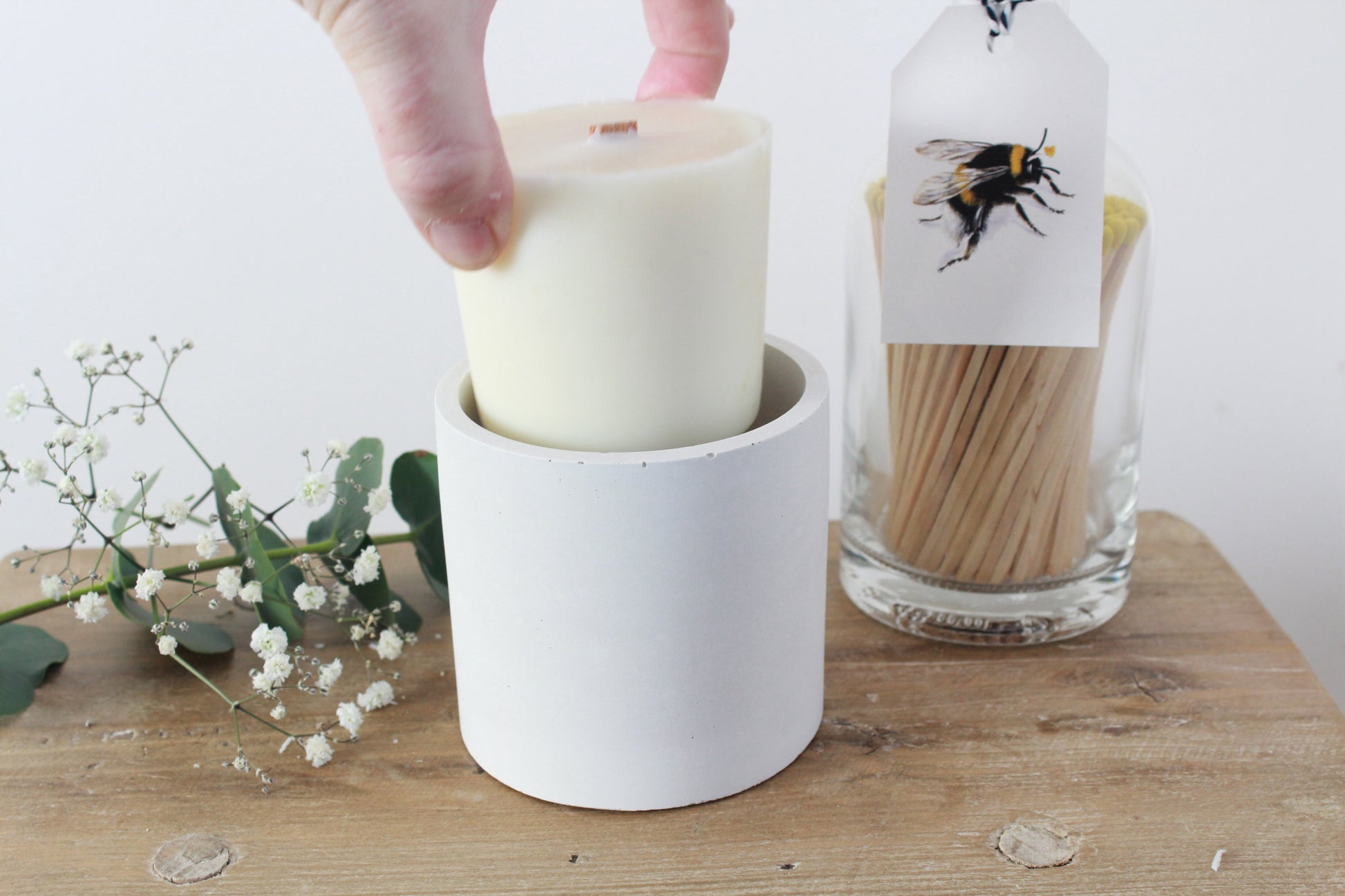 Create a serene atmosphere with the Woodland Retreat candle - Hideaway Home Fragrances