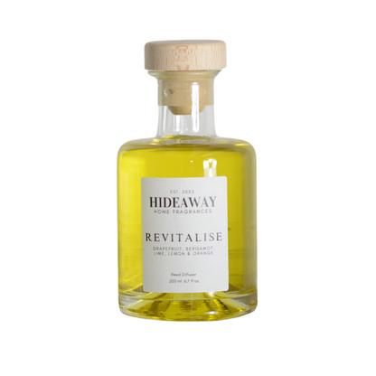 Revitalise Reed Diffuser for a refreshing, mood-boosting atmosphere - Hideaway Home Fragrances