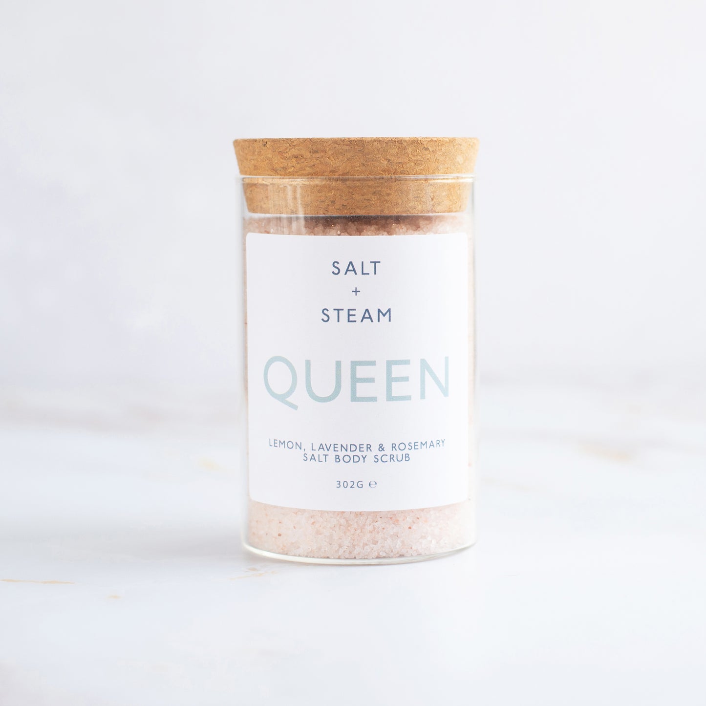 Rejuvenate your skin with Queen Essential Oil Body Scrub, featuring lavender, rosemary, and lemon for smooth, radiant skin - Hideaway Home Fragrances