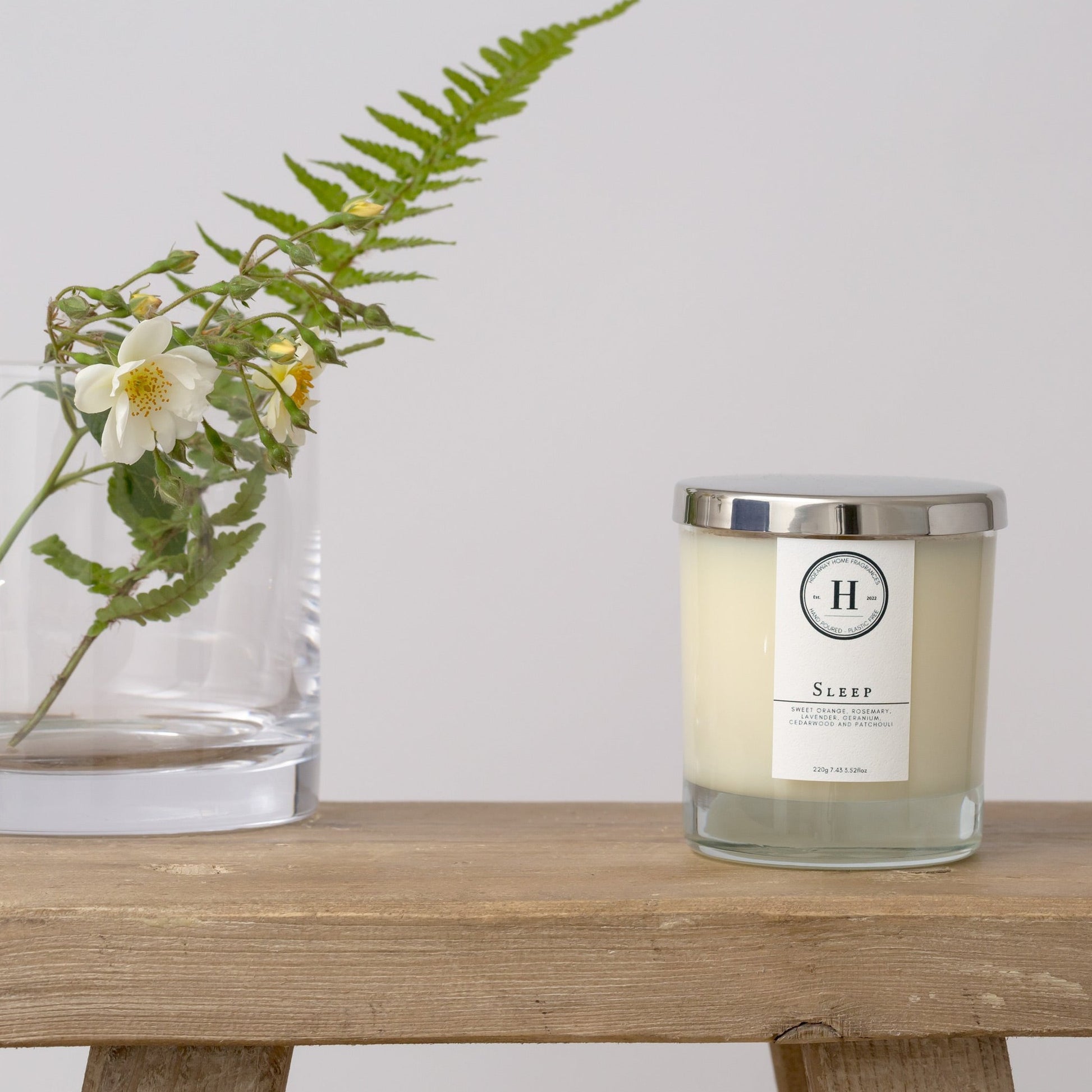 Candle & Diffuser Sustainable Gift Box - Silver - Hideaway Home Fragrances