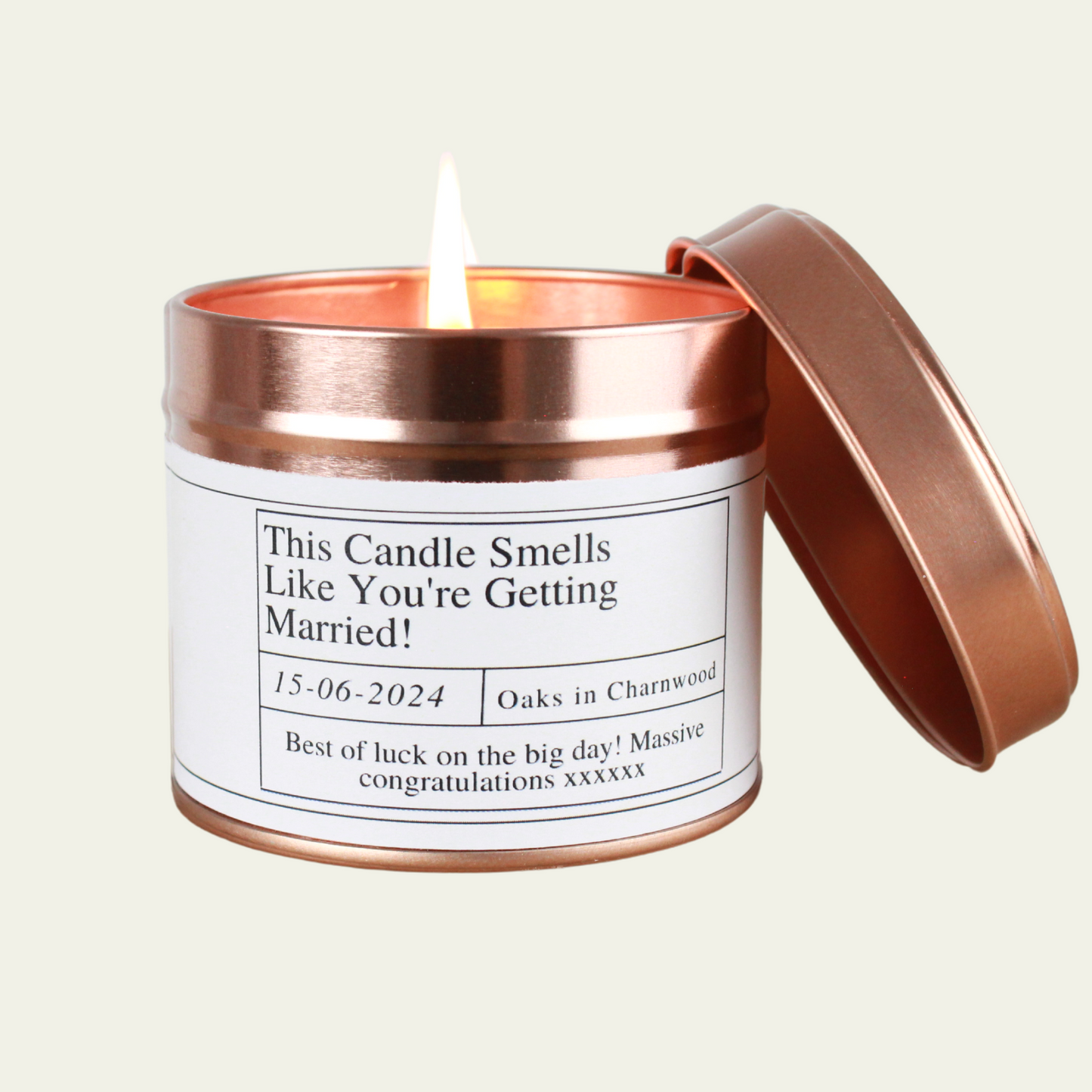 Smells like you're getting Married Wedding Candle Gift - Hideaway Home Fragrances