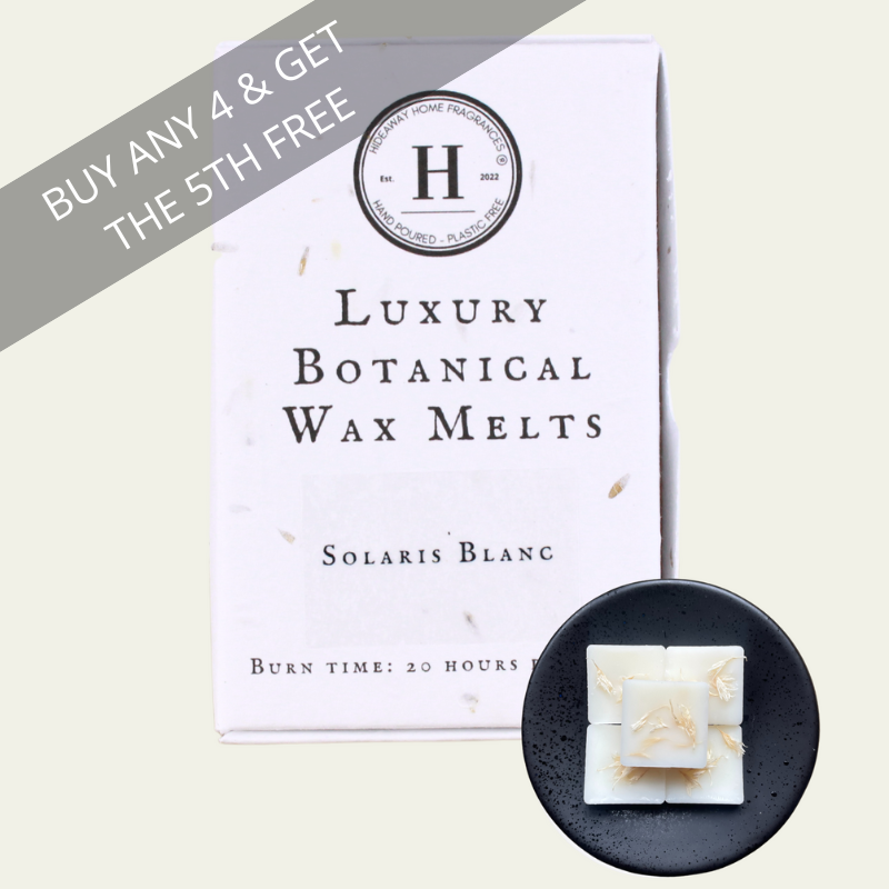 Solaris Blanc Soy Wax Melts - Hideaway Home Fragrances