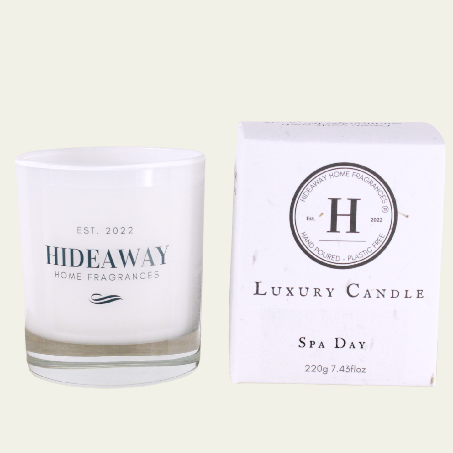 Spa Day Luxury Candle - Hideaway Home Fragrances