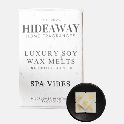 Natural wax melts for a relaxing and refreshing ambiance - Hideaway Home Fragrances