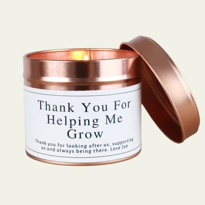 Teacher Personalised Thank you Gift - Hideaway Home Fragrances