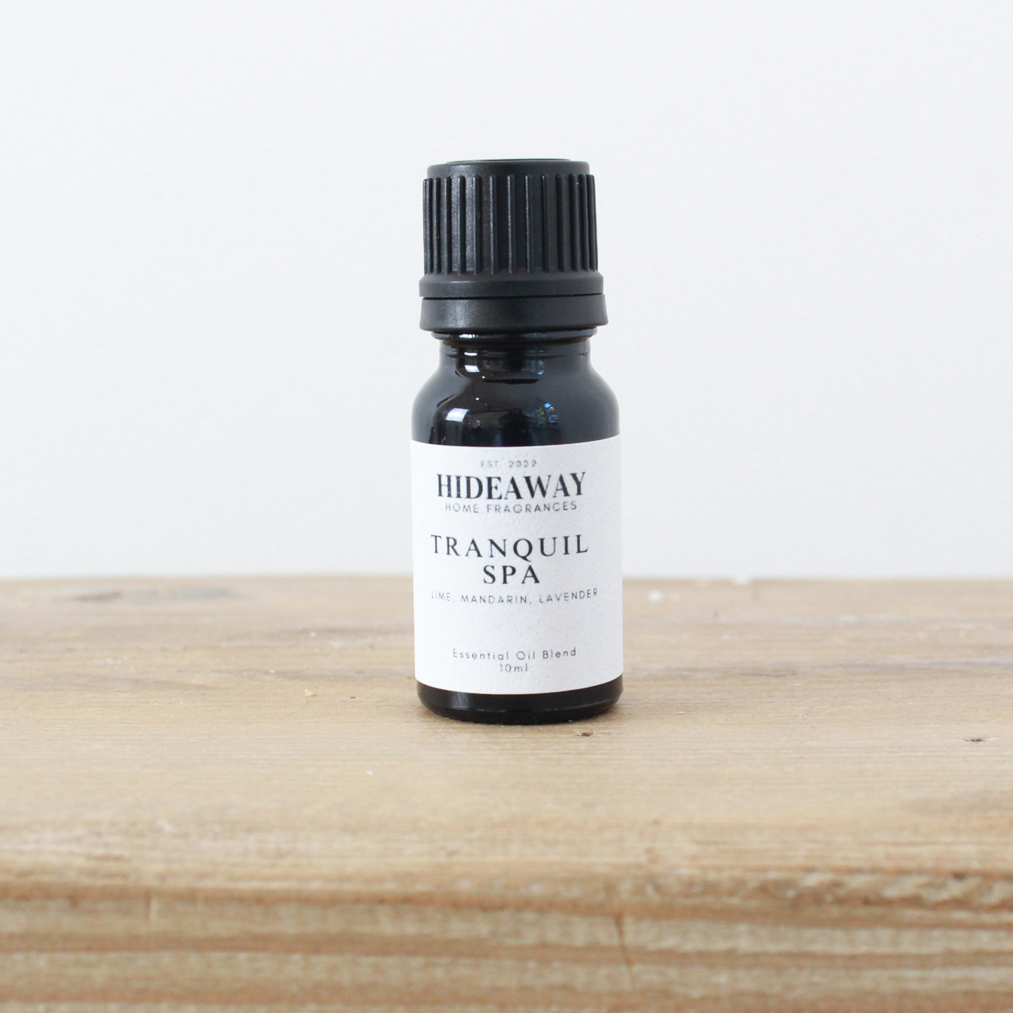 10ml Tranquil Spa Essential Oil Blend to promote relaxation and uplift your spirit - Hideaway Home Fragrances