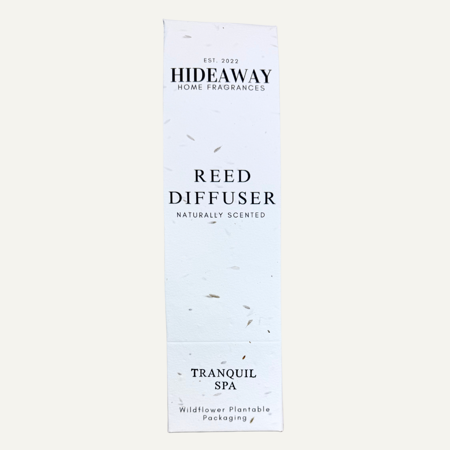 Spa-inspired reed diffuser for stress relief and revitalisation – Hideaway Home Fragrances
