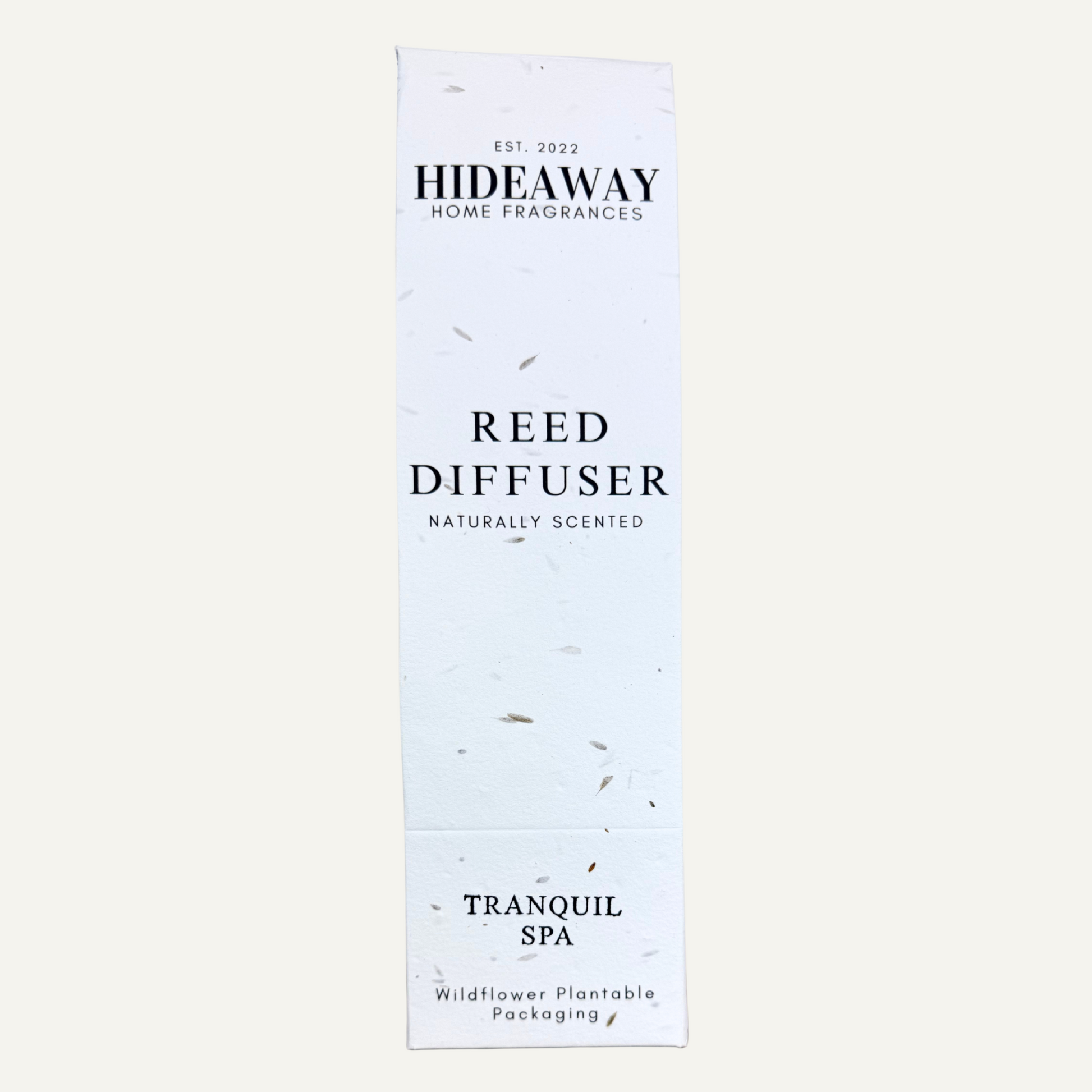 Spa-inspired reed diffuser for stress relief and revitalisation – Hideaway Home Fragrances