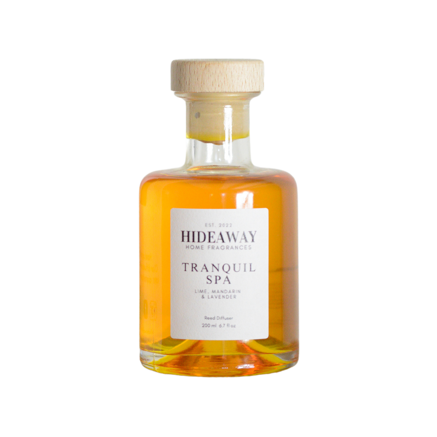 Tranquil Spa Reed Diffuser to promote mental relaxation and uplift your spirit - Hideaway Home Fragrances