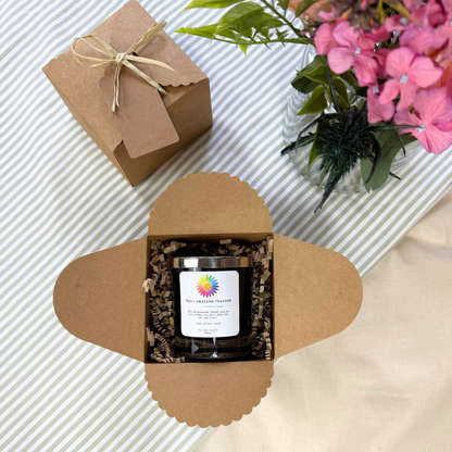Teacher Appreciation Candle – Custom Message Keepsake for Incredible Teachers by Hideaway Home Fragrances
