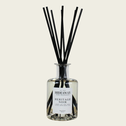 Heritage Noir Reed Diffuser: Sophisticated, Smoky & Undeniably Masculine
