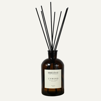Grand scale wellness reed diffuser 1000ml, soothing unwind fragrance for tranquil living spaces