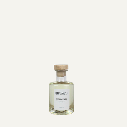 Spa inspired home fragrance diffuser 200ml, unwind lemongrass and bergamot aroma for tranquil spaces