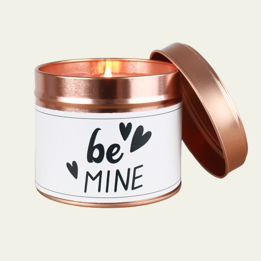 Valentines Romantic Candle Gift Be Mine - Hideaway Home Fragrances