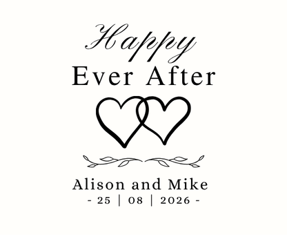 Elegant personalised wedding congratulations gift hamper for the happy couple with a luxury fragrance candle and room diffuser – Hideaway Home Fragrances