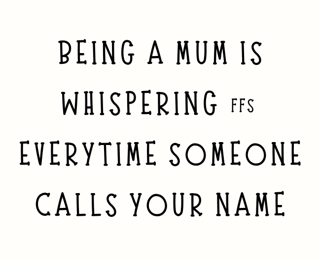 Close up of funny whispering FFS mum luxury reed diffuser witty birthday gift for her - Hideaway Home Fragrances