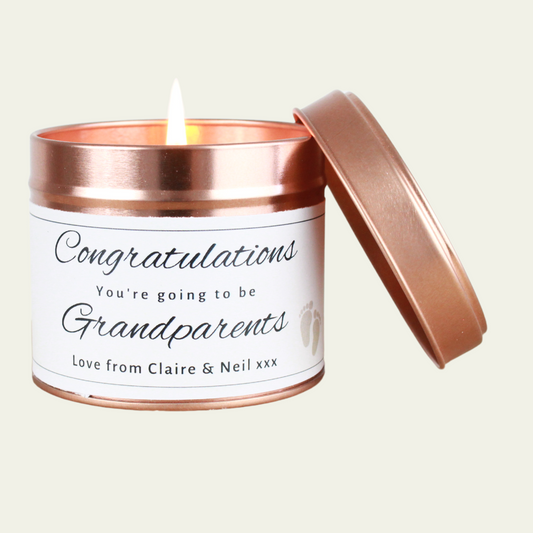 You're Going to be Grandparents Announcement Gift - Hideaway Home Fragrances