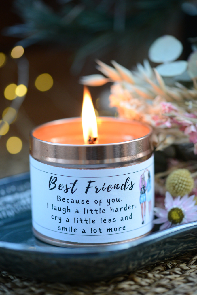 Funny Motivational Candle Gift - Best Friend - Hideaway Home Fragrances
