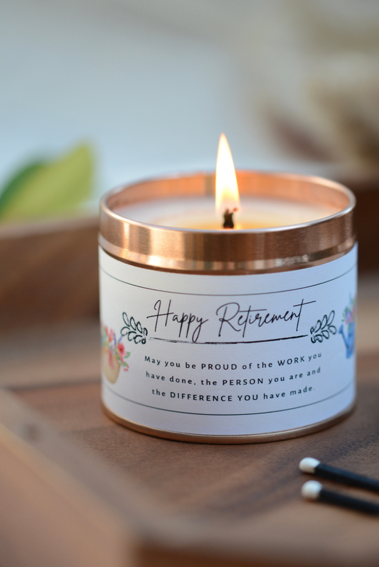 Funny Retirement/Divorce Candle